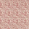 red animal woven fabric from Scion