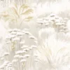 neutral botanical wallpaper from casadeco