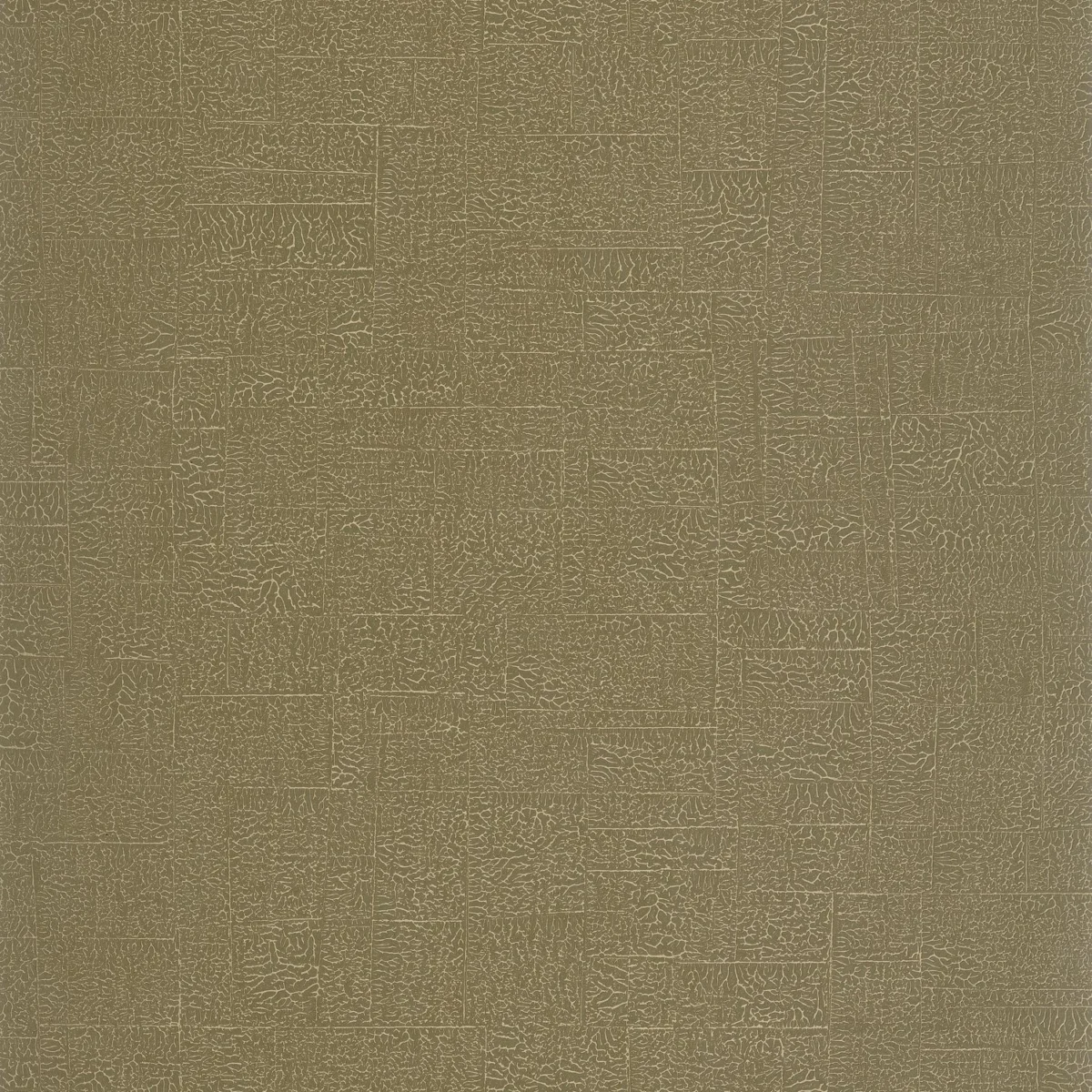 Ecume Wallpaper - Kaki by brown plain wallpaper from casadeco