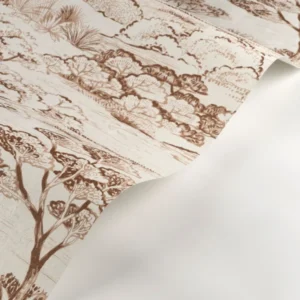 brown botanical wallpaper and wave with wallpaper