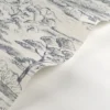 blue botanical wallpaper and wave with wallpaper