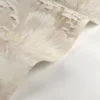 neutral botanical wallpaper and wave with wallpaper