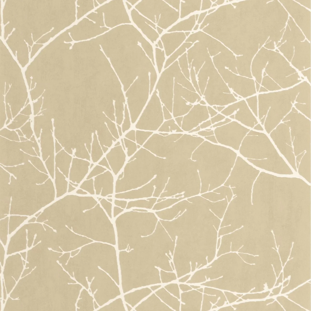 Vancouver Wallpaper - Beige Sable by neutral botanical wallpaper from casadeco