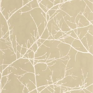 neutral botanical wallpaper from casadeco