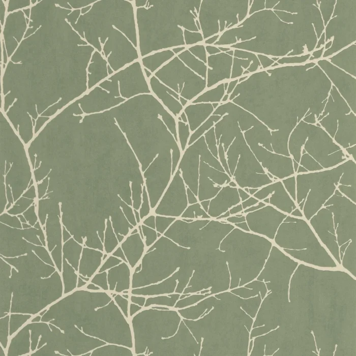 Vancouver Wallpaper - Vert Eucalyptus swatch