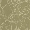 green botanical wallpaper from casadeco