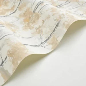 orange botanical wallpaper and wallpaper with wave
