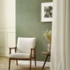 green plain wallpaper and with