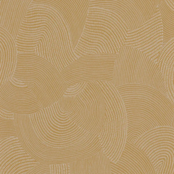 Nangara Tjala Wallpaper - Jaune Moutarde by yellow misc wallpaper from casadeco