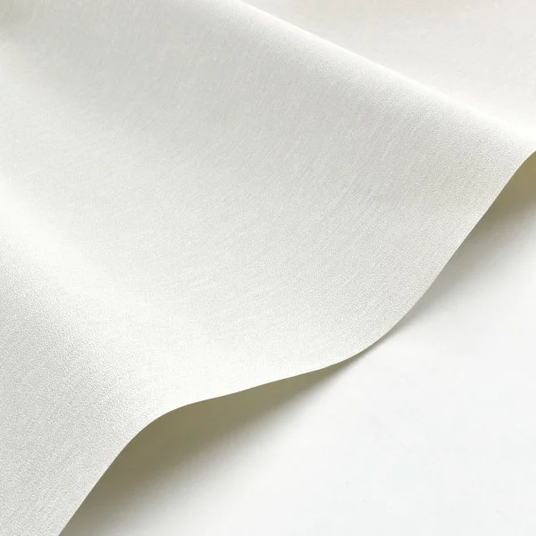 Java Wallpaper - Blanc Coton by white plain wallpaper and wallpaper with wave