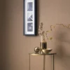 neutral plain wallpaper and with