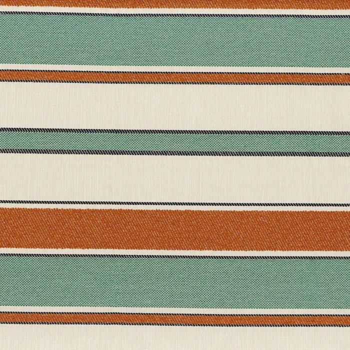 Sorrente Fabric - Emeraude Orange swatch