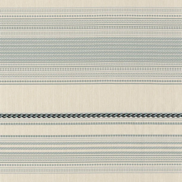 Ravello Fabric - Bleu by blue striped woven fabric from Casamance