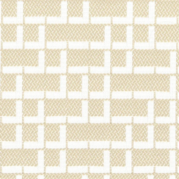 Rufolo Fabric - Beige by neutral geometric jacquard fabric from Casamance