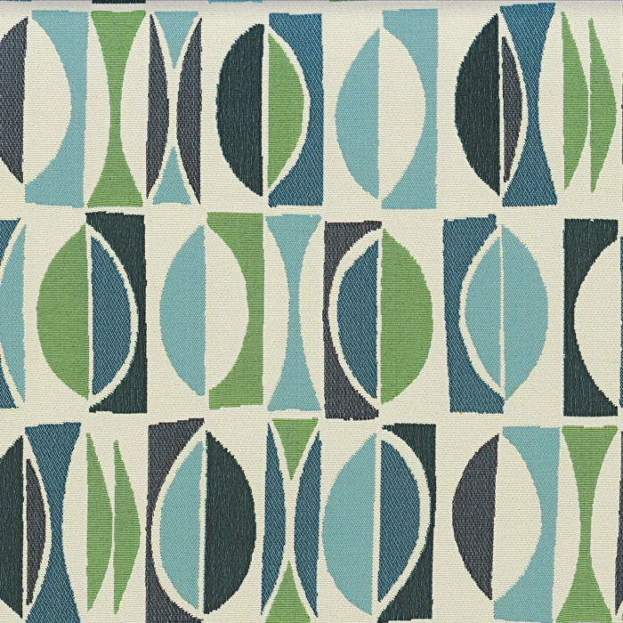 Amalfi Fabric - Vert Turquoise swatch