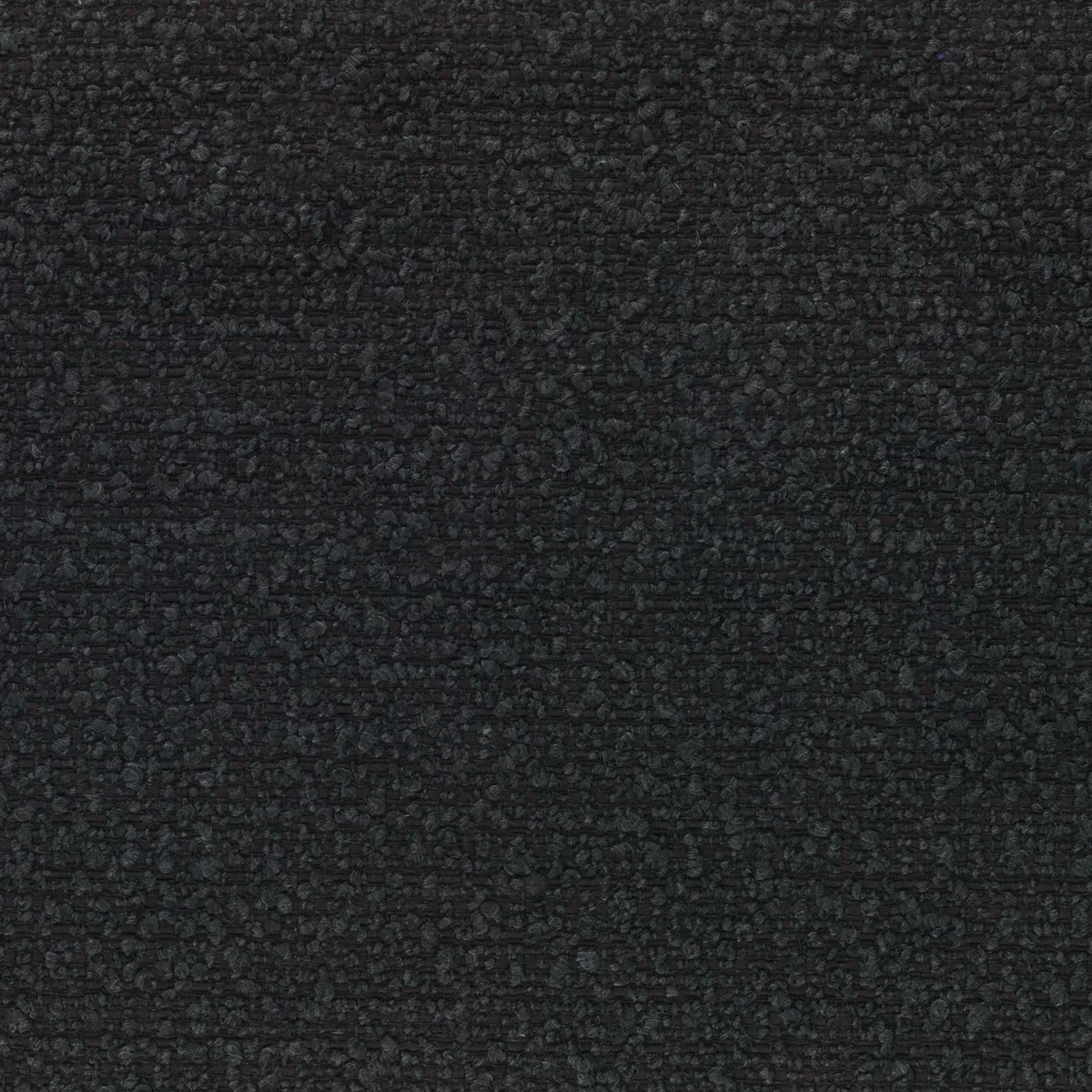 Alpine Fabric - Noir by black-grey plain woven fabric from Casamance
