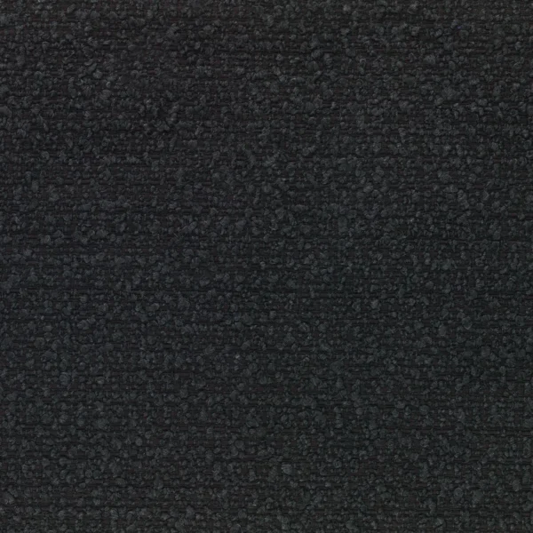Alpine Fabric - Noir by black-grey plain woven fabric from Casamance