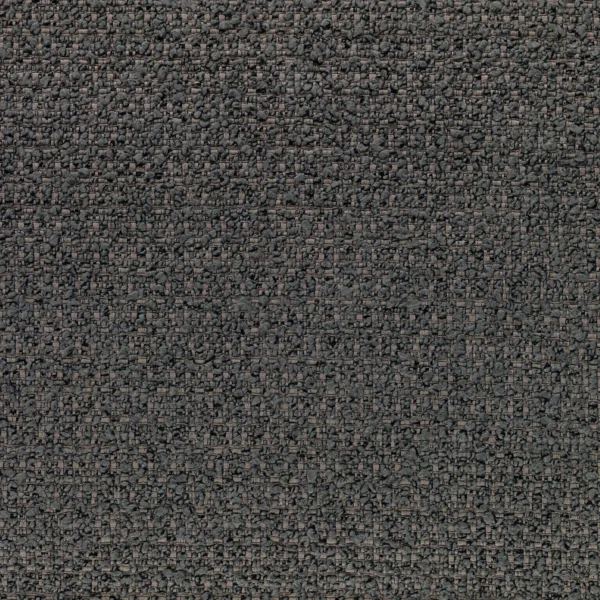 black-grey plain woven fabric from Casamance