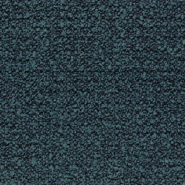 blue plain woven fabric from Casamance