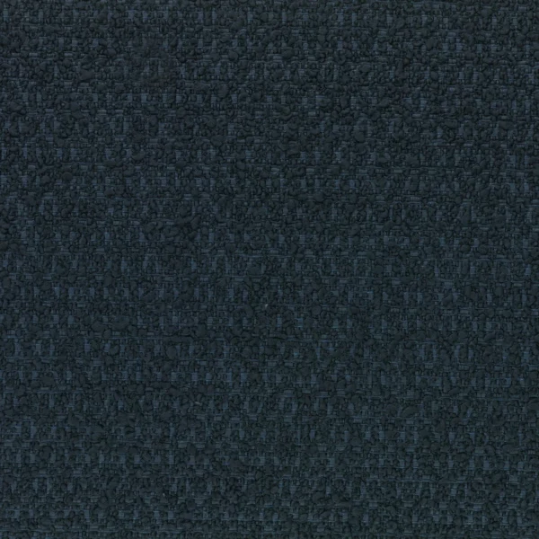 Alpine Fabric - Bleu De Minuit by blue plain woven fabric from Casamance