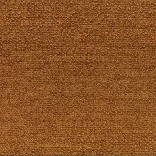 orange plain woven fabric from Casamance