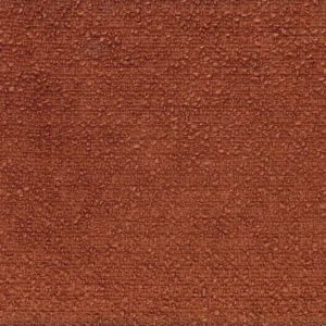 red plain woven fabric from Casamance