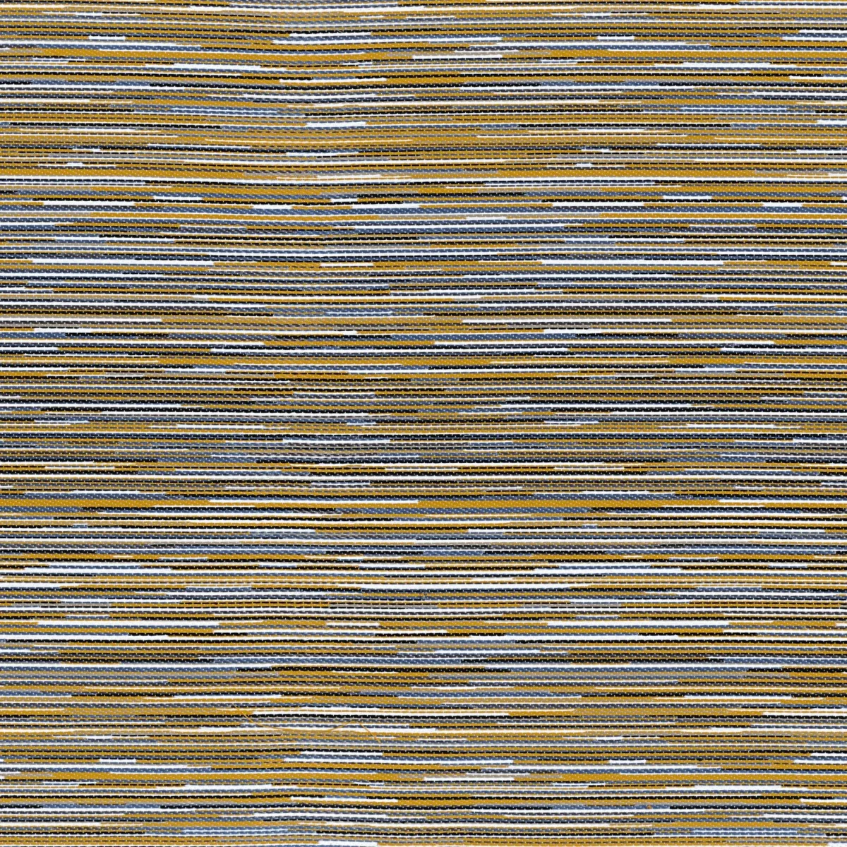 Averno Fabric - Bleu Ocre by blue striped woven fabric from Casamance