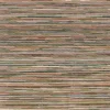 orange striped woven fabric from Casamance