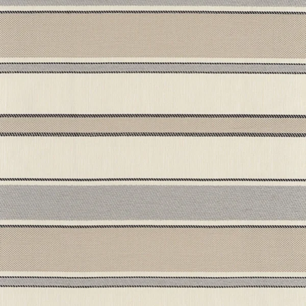 brown striped woven fabric from Casamance