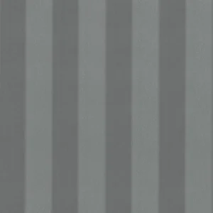 black-grey striped velvet-chenille fabric from Casamance