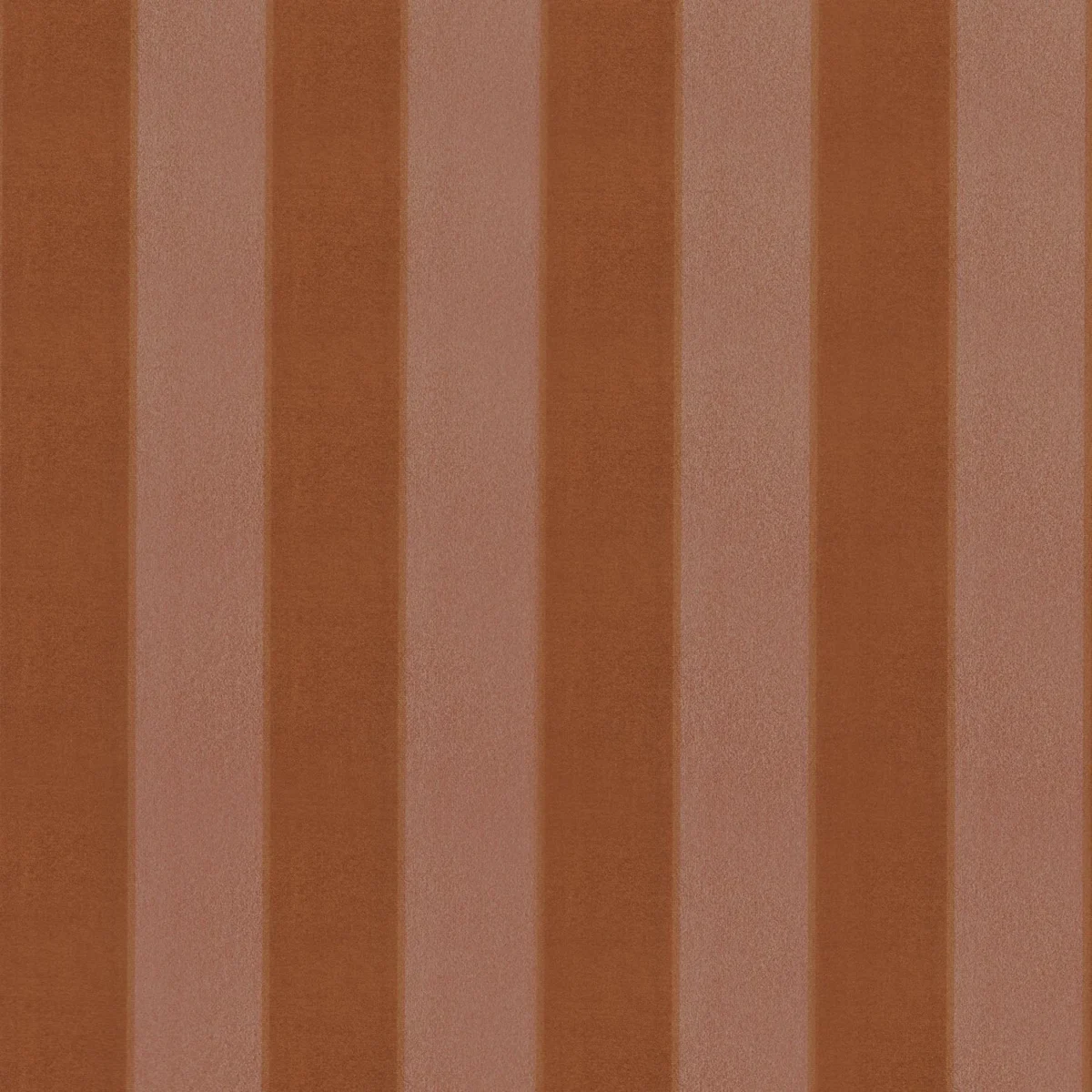 Zingana Fabric - Orange by orange striped velvet-chenille fabric from Casamance