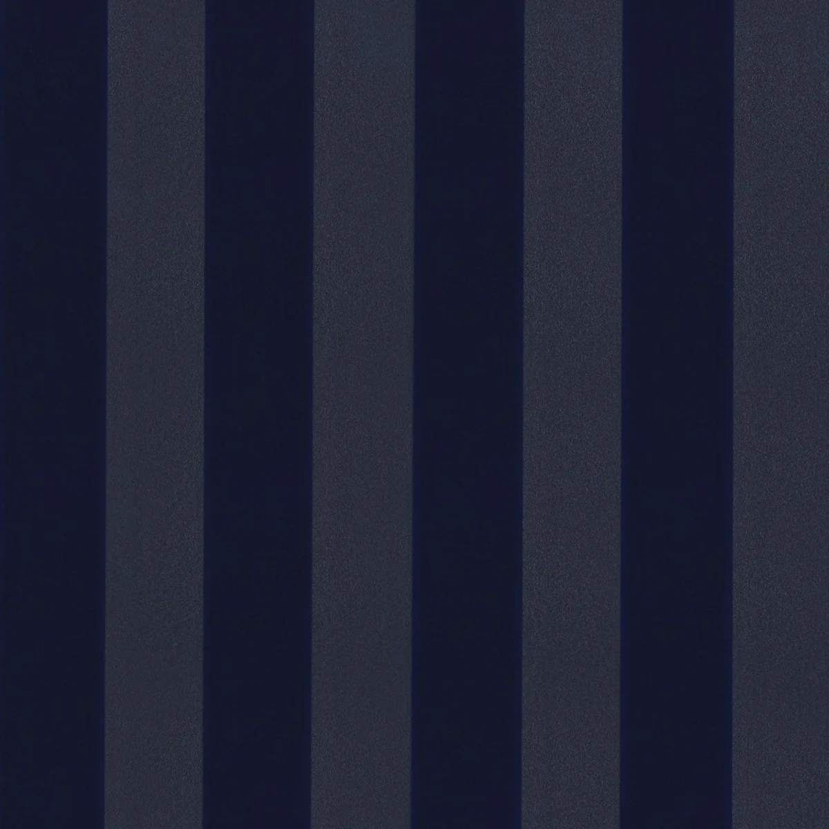 Zingana Fabric - Noir by blue striped velvet-chenille fabric from Casamance