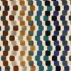 blue geometric woven fabric from Casamance