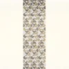 black-grey geometric cotton fabric from Casamance