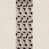 black-grey geometric cotton fabric from Casamance