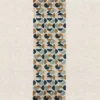 blue geometric cotton fabric from Casamance