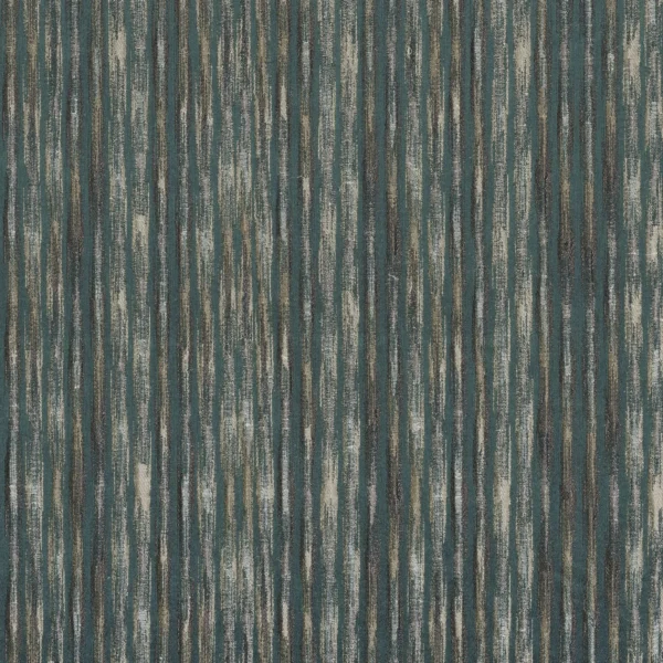Affinite Fabric - Pétrole by blue misc woven fabric from Casamance
