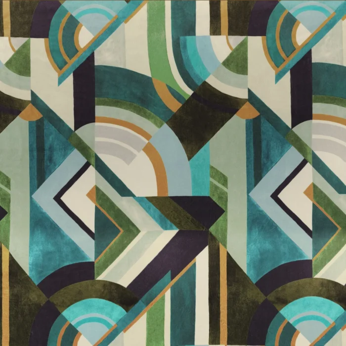 Convexe Fabric - Emeraude swatch