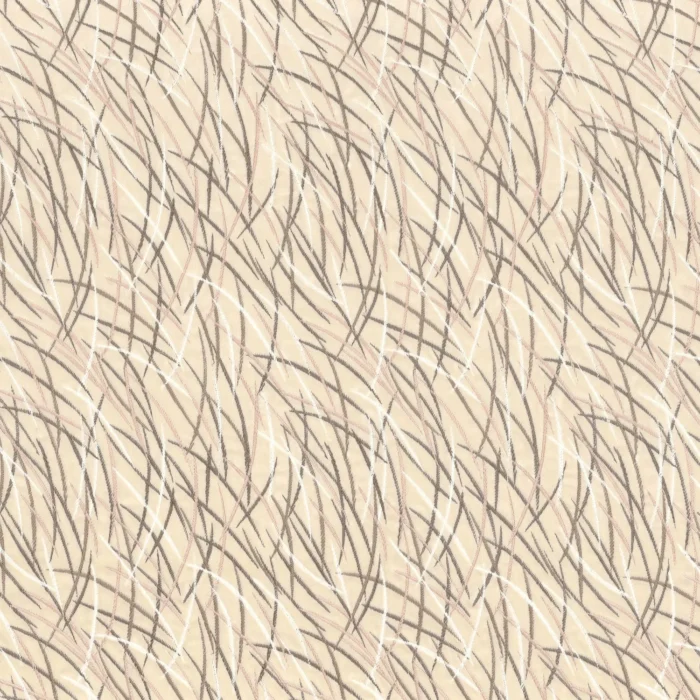 Euphorbe Fabric - Creme swatch