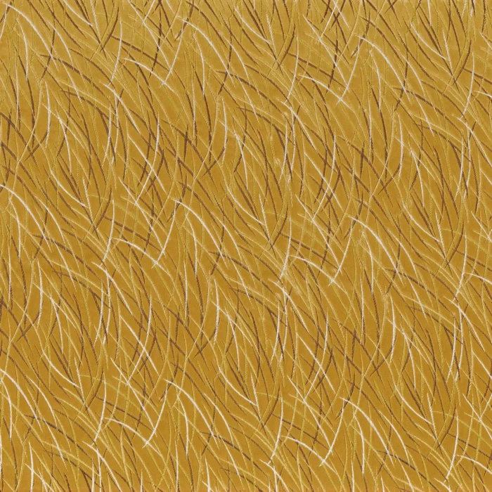 Euphorbe Fabric - Moutarde swatch