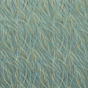 blue misc embroideried fabric from Casamance