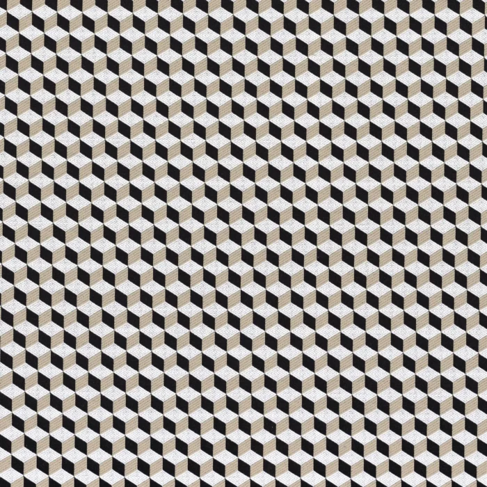 Strapontin Fabric - Noir De Lune / Marron Glace swatch