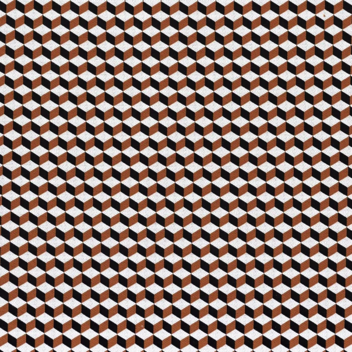Strapontin Fabric - Noir De Lune / Terre De Sienne swatch