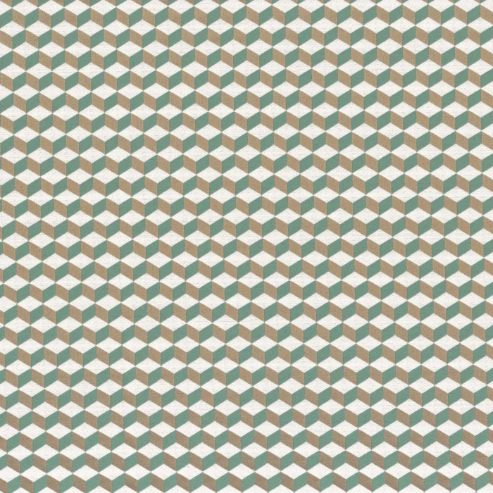 Strapontin Fabric - Sable / Celadon swatch