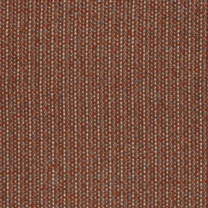 red plain woven fabric from Casamance