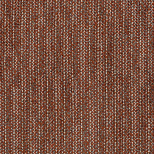 Duo Fabric - Orange Brulee by red plain woven fabric from Casamance