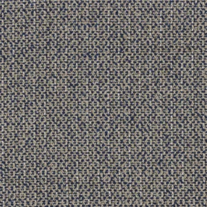 blue plain woven fabric from Casamance