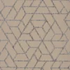 neutral geometric jacquard fabric from Casamance