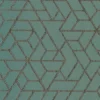 blue geometric jacquard fabric from Casamance