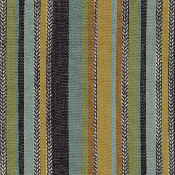 Costa Nova Fabric - Celadon Moutarde by green striped woven fabric from Casamance